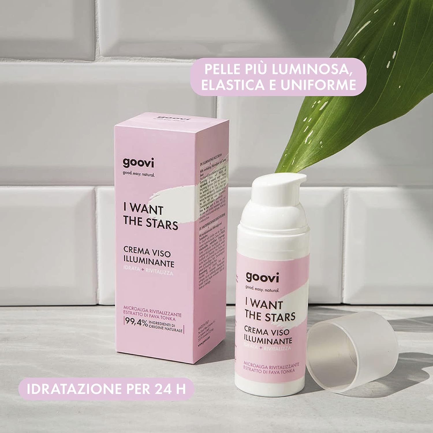 Thumbnail 1 de Goovi I Want the Stars – Crema Viso Illuminante Idratante e Rivitalizzante, 50 ml