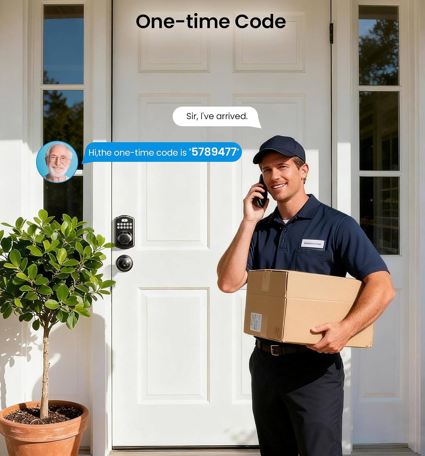 Thumbnail 6 de Veise Fingerprint Deadbolt Door Lock