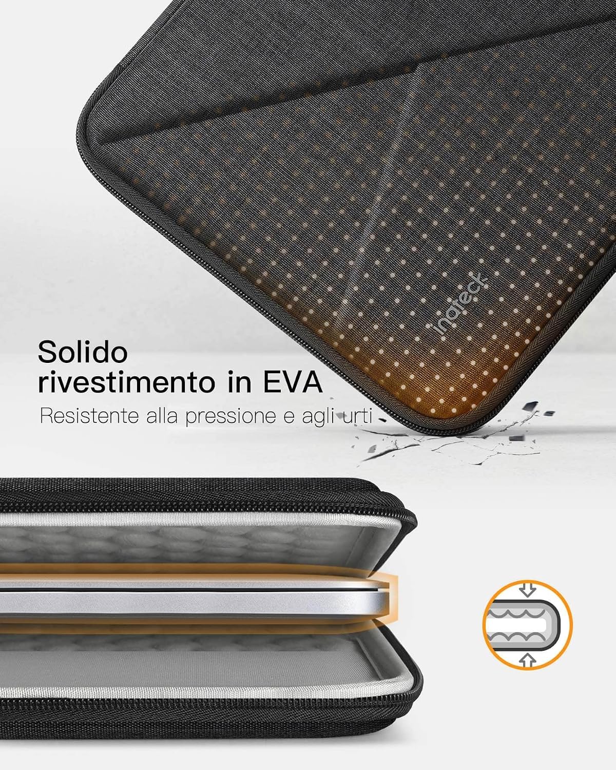 Thumbnail 2 de Inateck EVA Custodia Antiurto 13.6 MacBook Air
