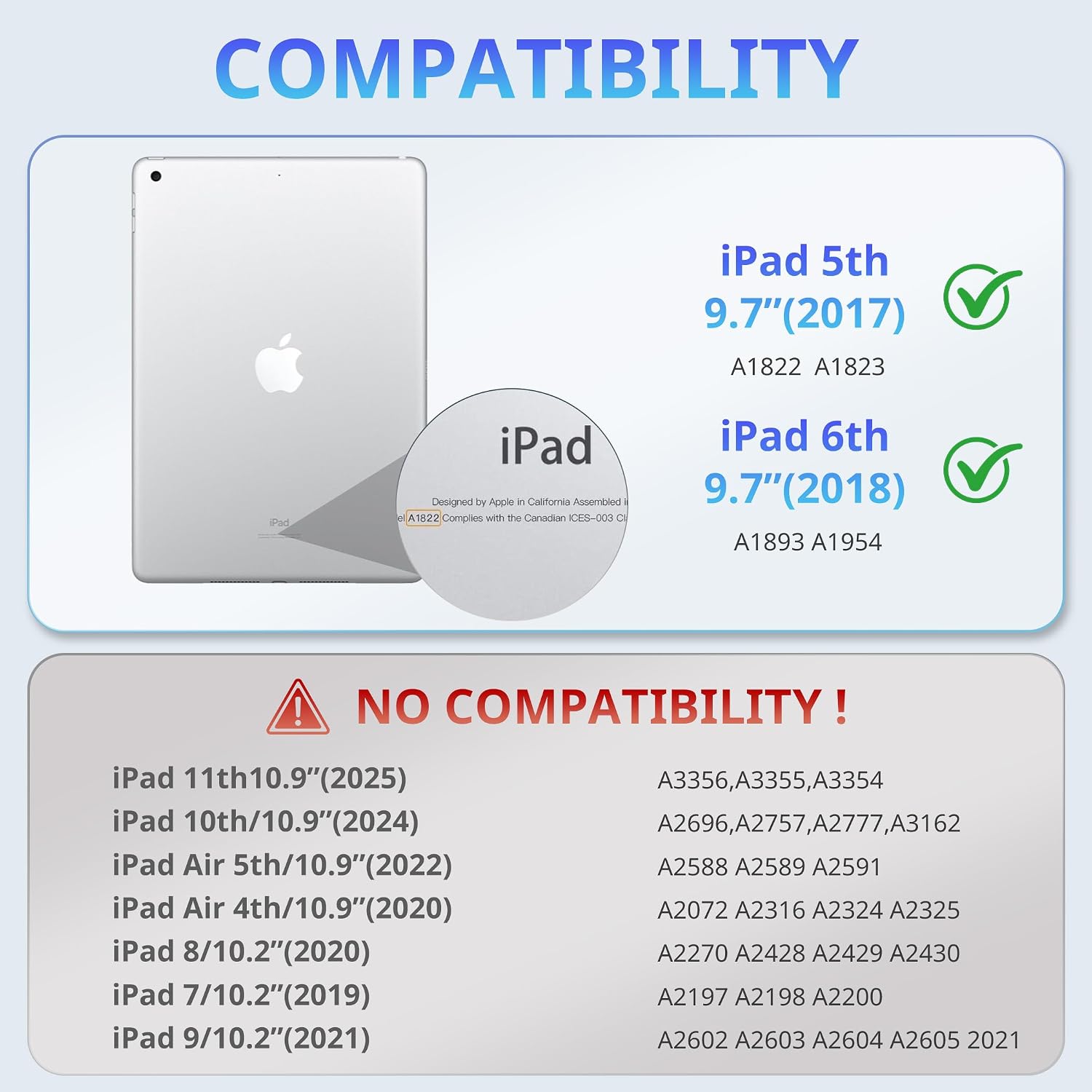 Thumbnail 1 de EasyAcc Tastatur Hülle iPad 9,7"