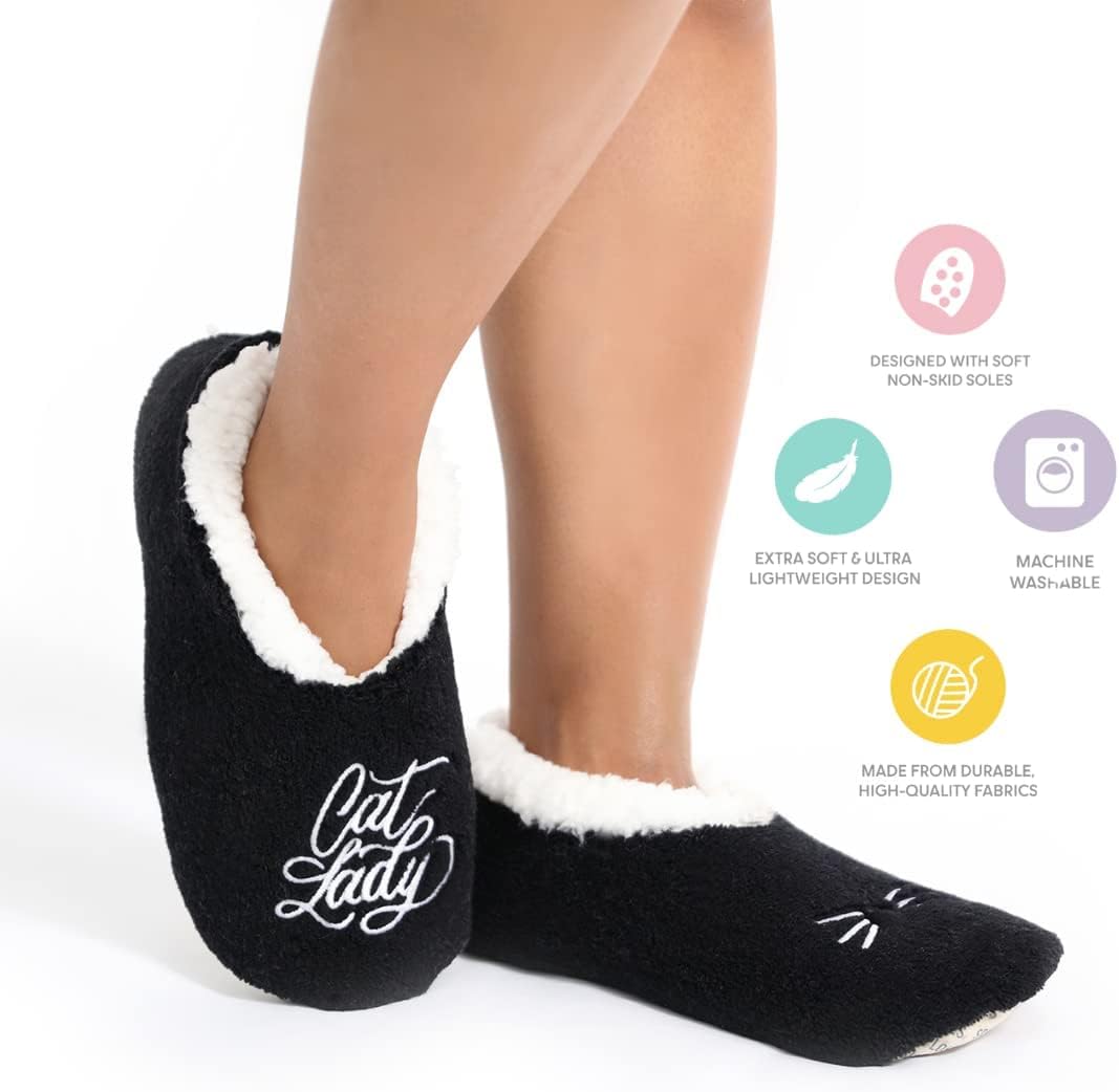 Thumbnail 3 de Splosh Slippers Women’s Animal Cat – warm, soft, machine-washable cat slippers