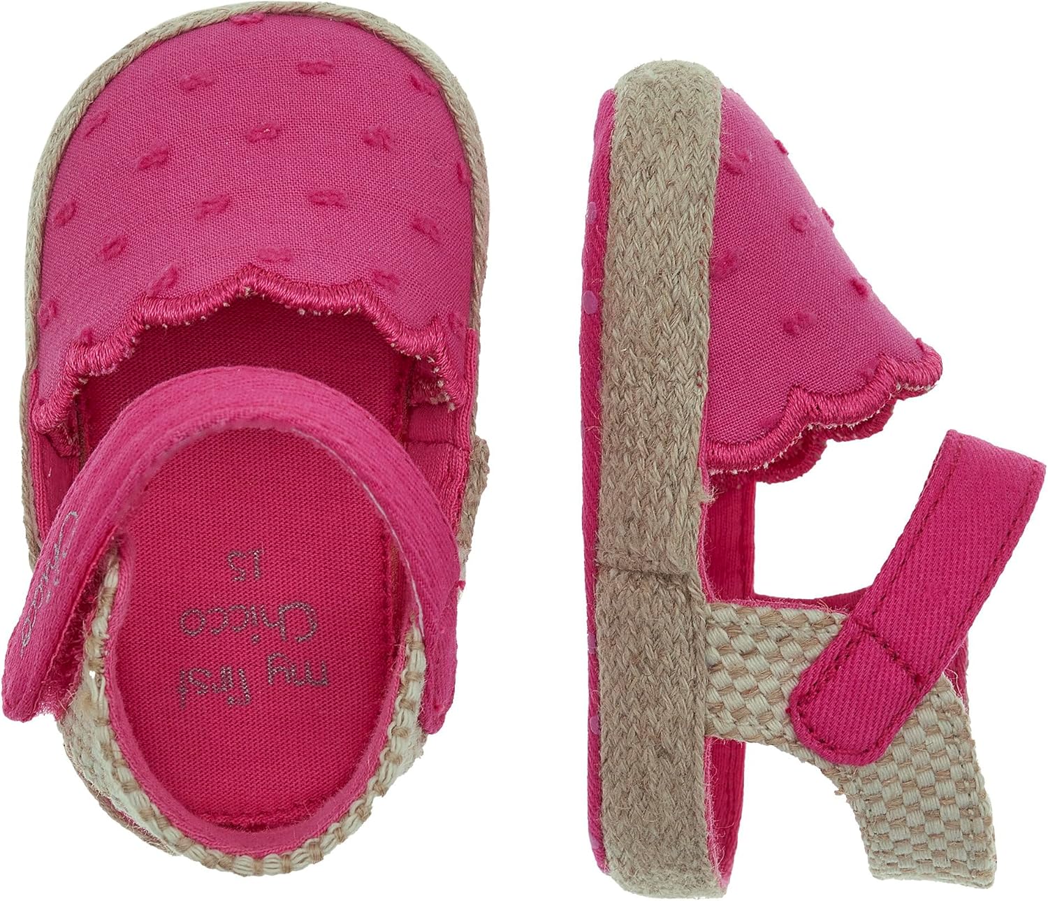 Detalle de Chicco Sandale Fille pour Nouveau-né avec Lanière – Confort à scratch