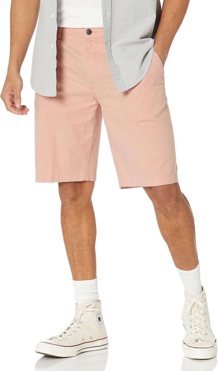Thumbnail 4 de Amazon Essentials Men’s Slim-Fit 11" Lightweight Comfort Stretch Oxford Shorts