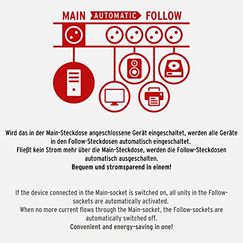 Thumbnail 3 de Secure-Tec Protección Sobretensiones 19.500 A, 8 Tomas ⚡️