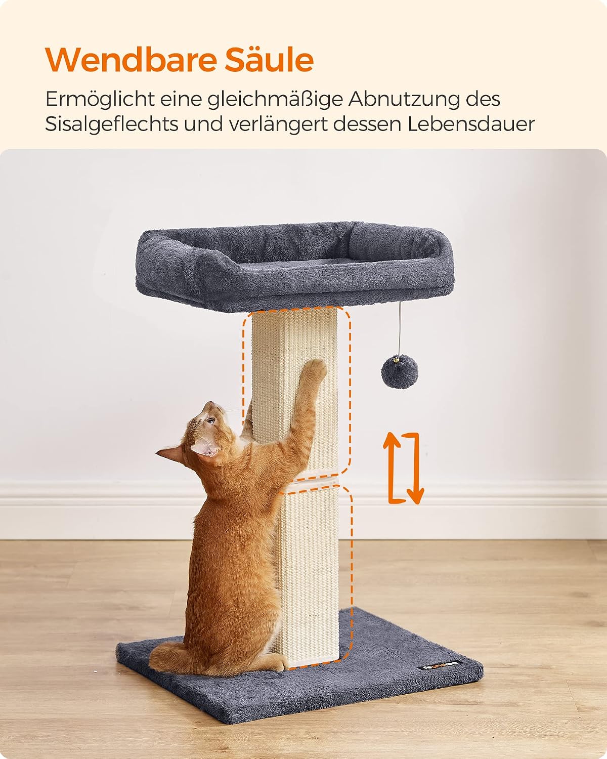 Thumbnail 3 de Feandrea Kratzbaum mit 71 cm Höhe
