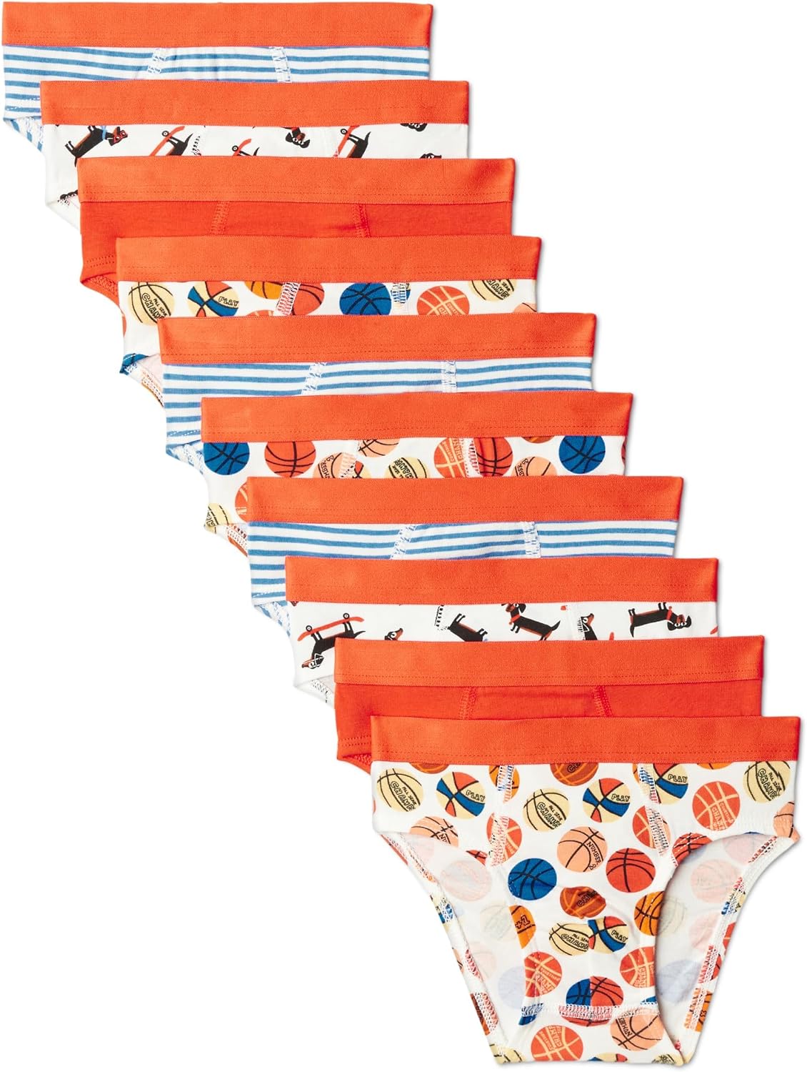 Detalle 2 de Amazon Essentials Boys' Cotton Jersey Brief Underwear (Pack of 10)