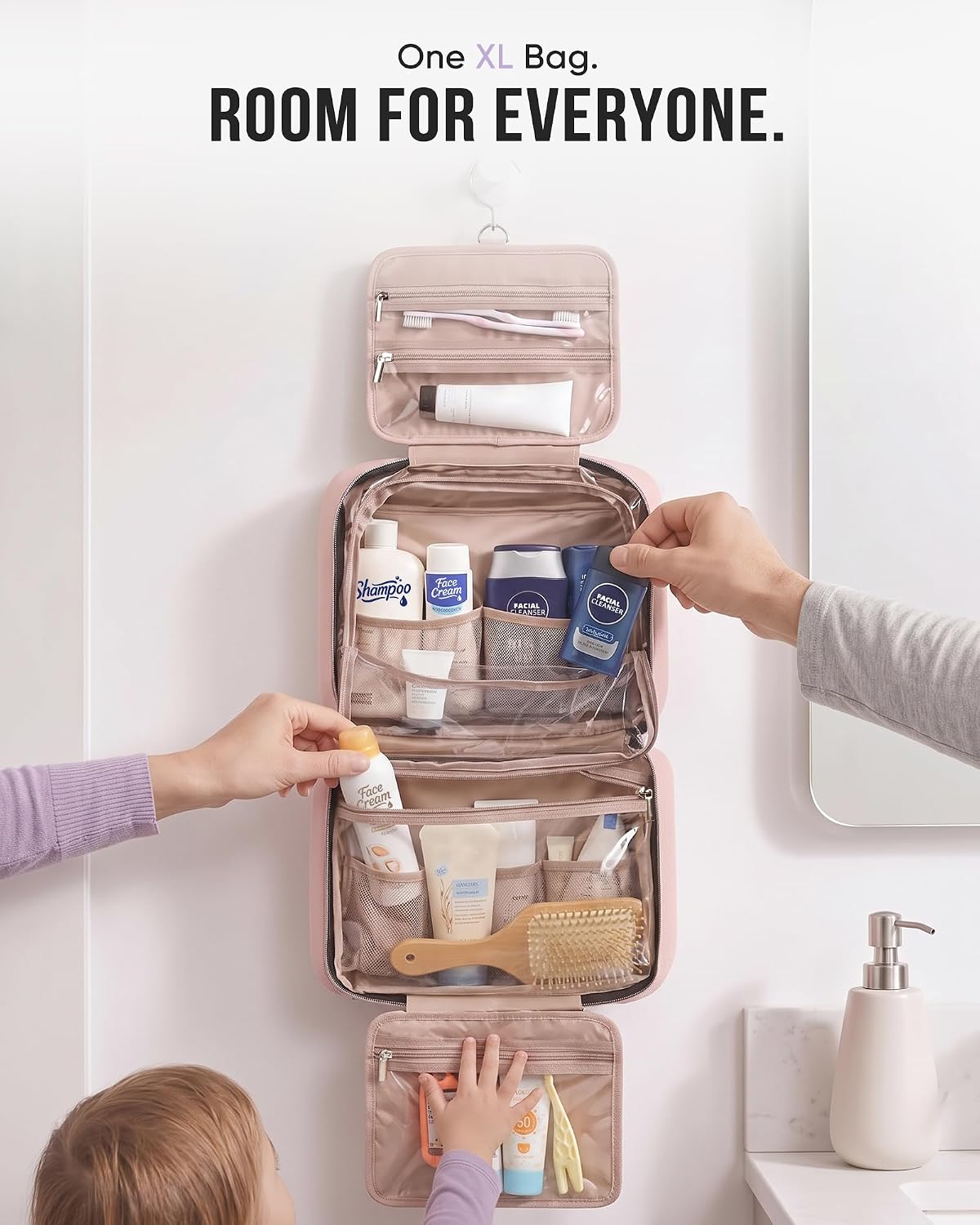 Detalle 2 de NISHEL Hanging Toiletry Bag 9.7L