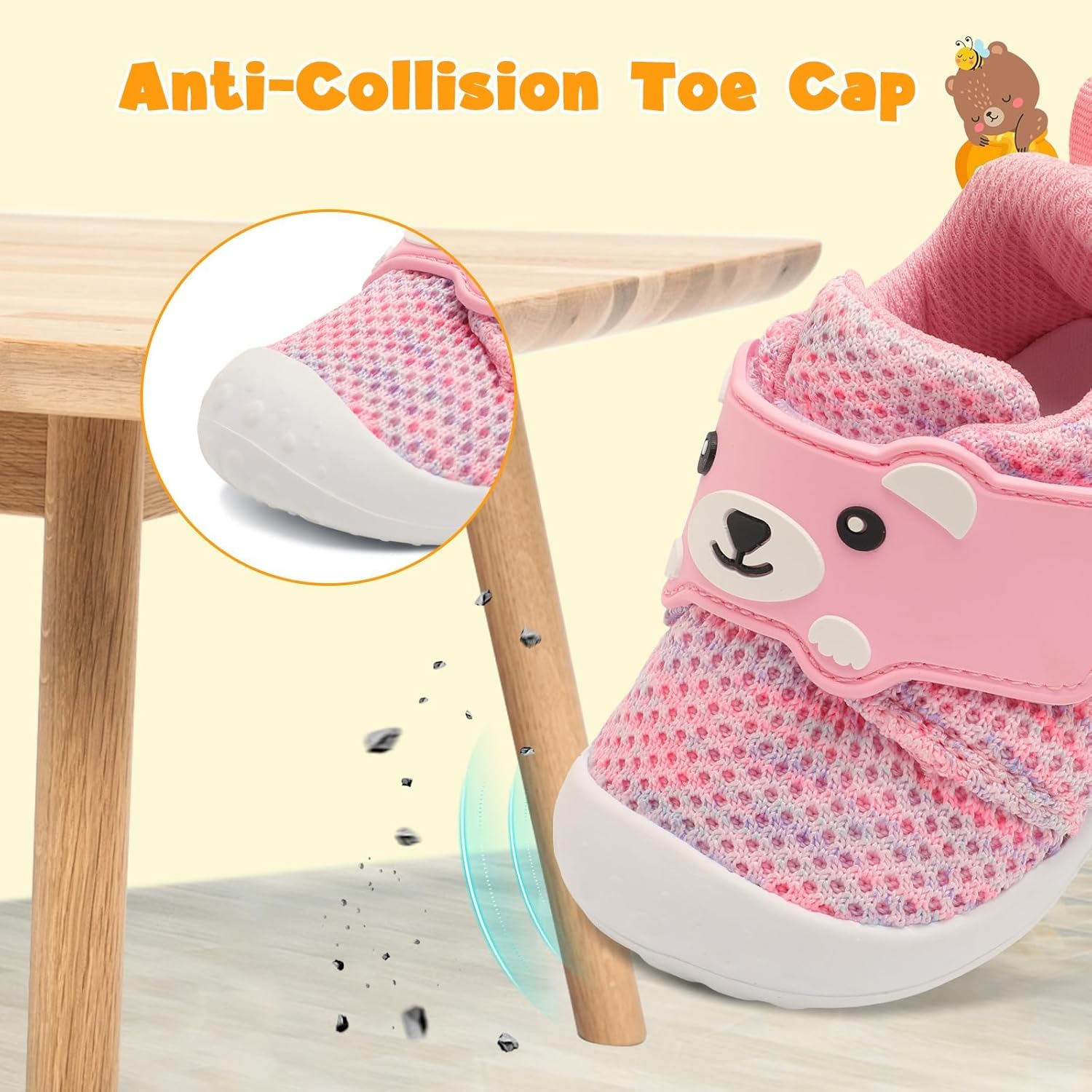 Thumbnail 5 de JOINFREE Baby Walking Wide Shoes – breathable non-slip wide-toe first walkers