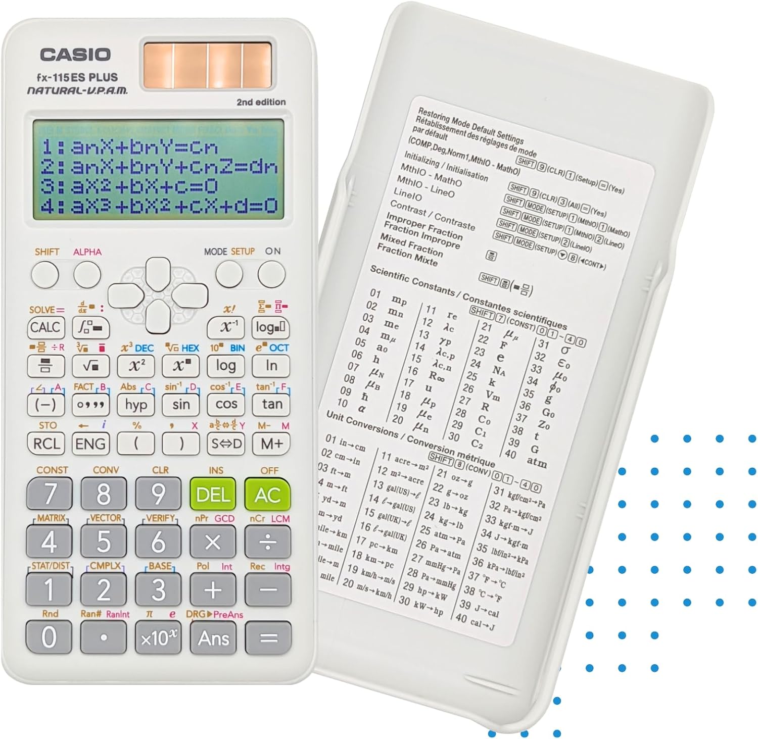 Detalle 2 de Casio fx-115ES Plus Scientific Calculator 280 📐