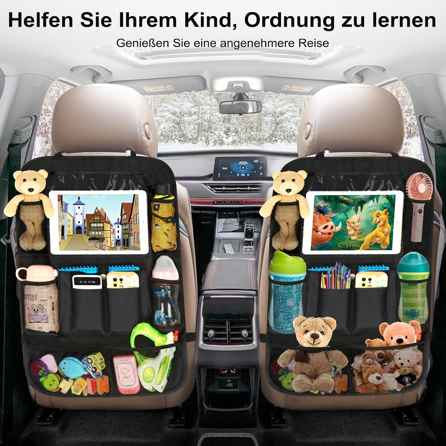 Thumbnail 6 de Rückenlehnenschutz Auto Kinder Ezilif Stärke-Upgrade