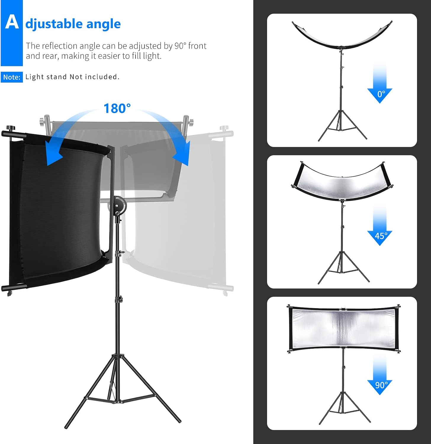Thumbnail 6 de NEEWER Clamshell Light Reflector 66" x 24"