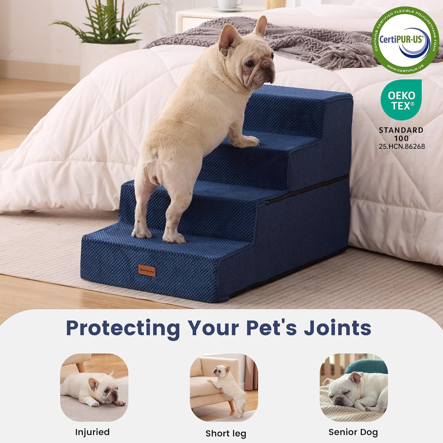 Detalle de Gardner 47cm 4-Step Pet Ramp