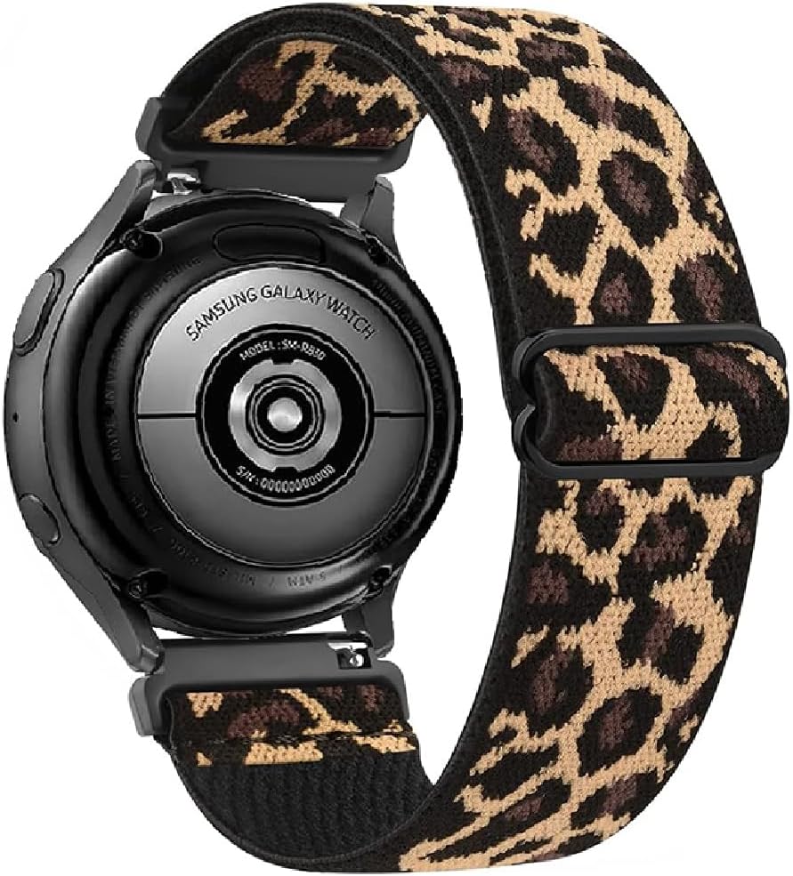 Thumbnail 6 de FYISWHO Elastic Nylon Replacement Band for Samsung Galaxy Watch Series (20mm) – Breathable, Adjustable Sport Strap