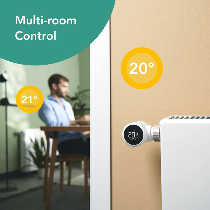 Thumbnail 6 de Tado Smart-Thermostatkopf X (Erweiterung) – Heizkörper individuell per App steuern
