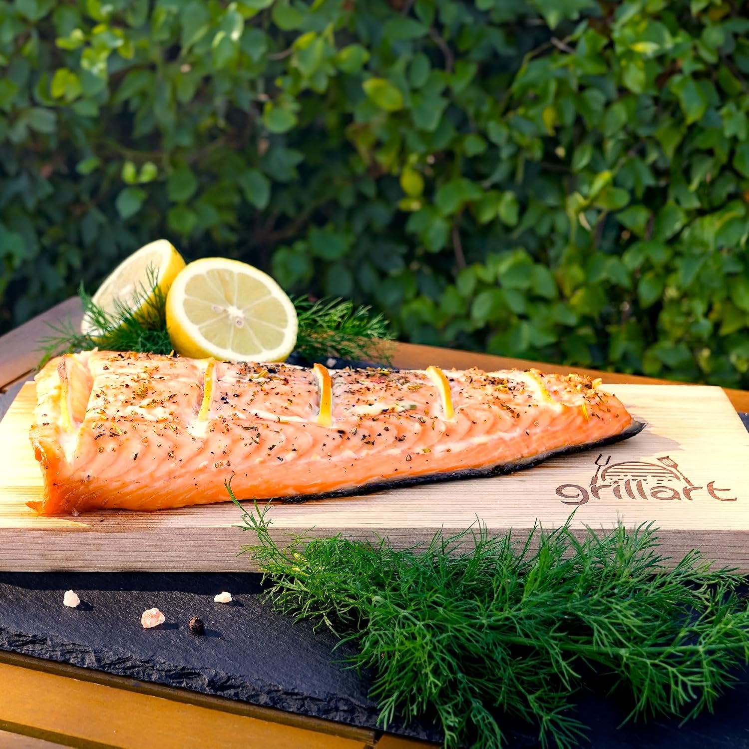 Detalle 2 de grillart Grillbretter mit 2 cm Zederholz