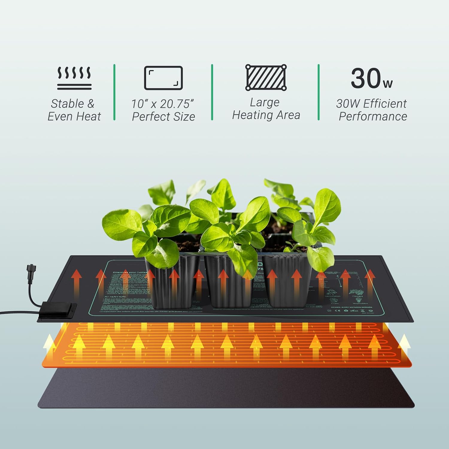 Thumbnail 5 de Luxbird Heizmatte mit Thermostat 30 Watt