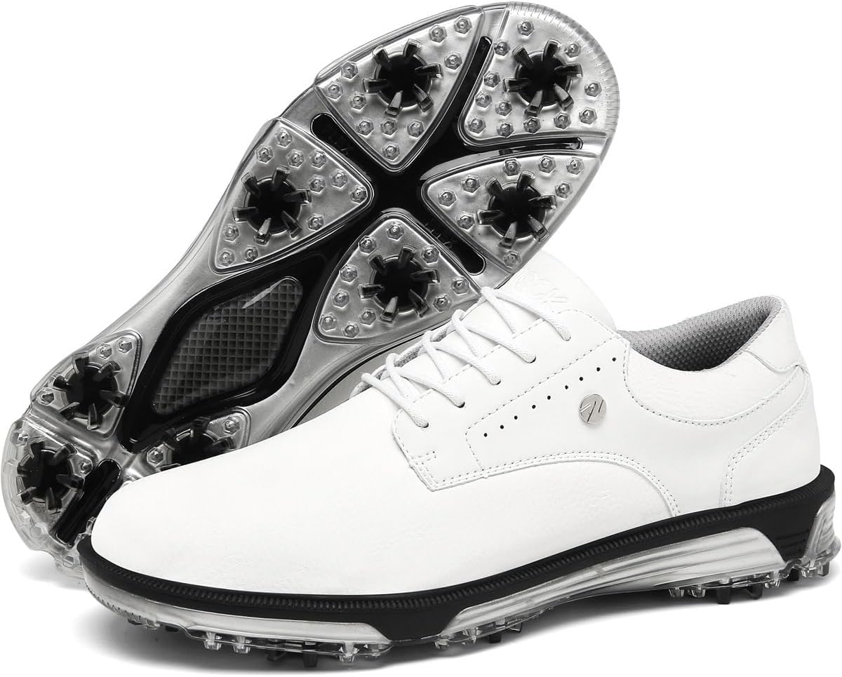 Detalle de ULTIANT Mens Golf Shoes Traditions Spikeless: Comfort, Style, and Durability on the Green