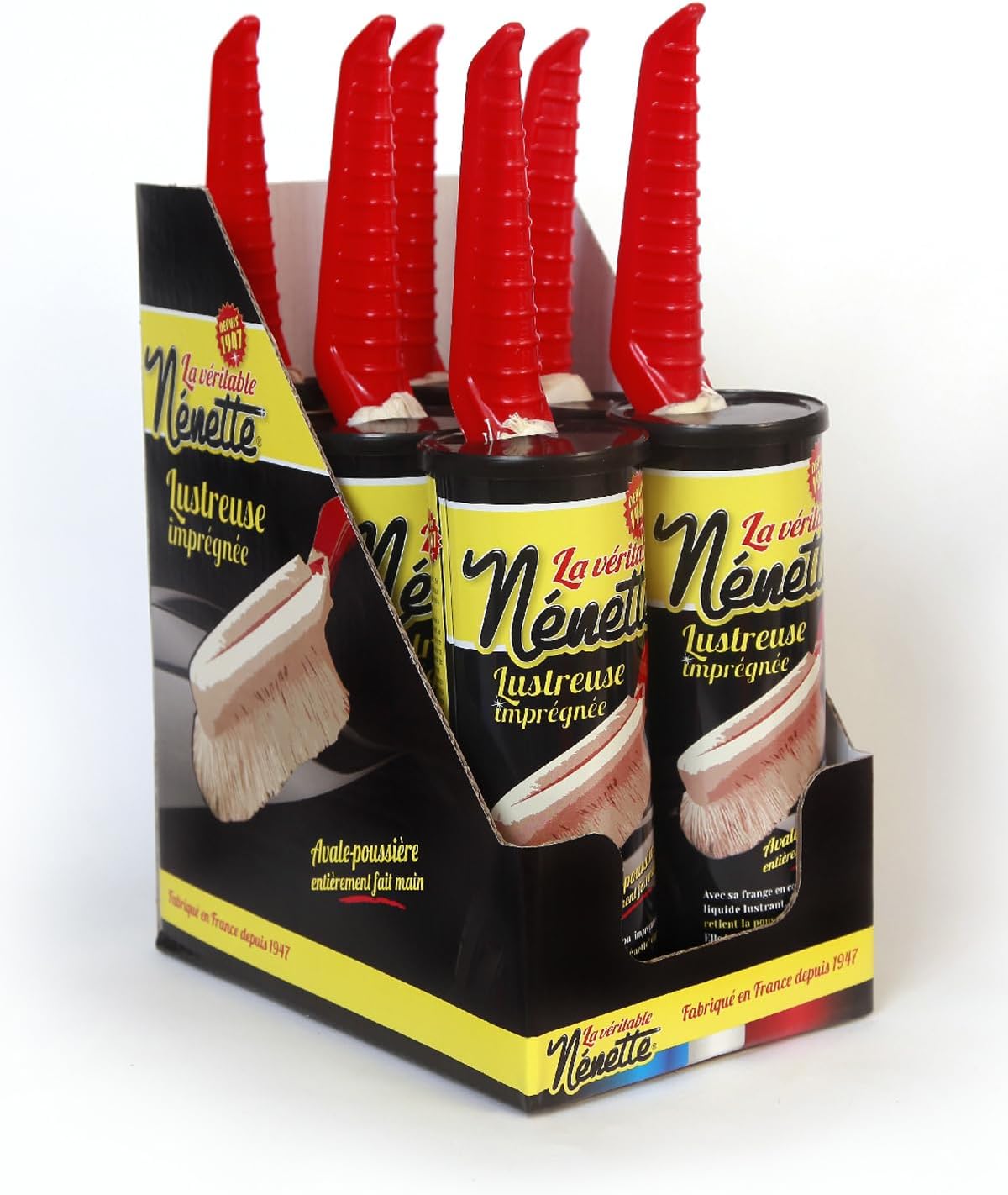Detalle de NENETTE lustreuse frange coton 6 pcs