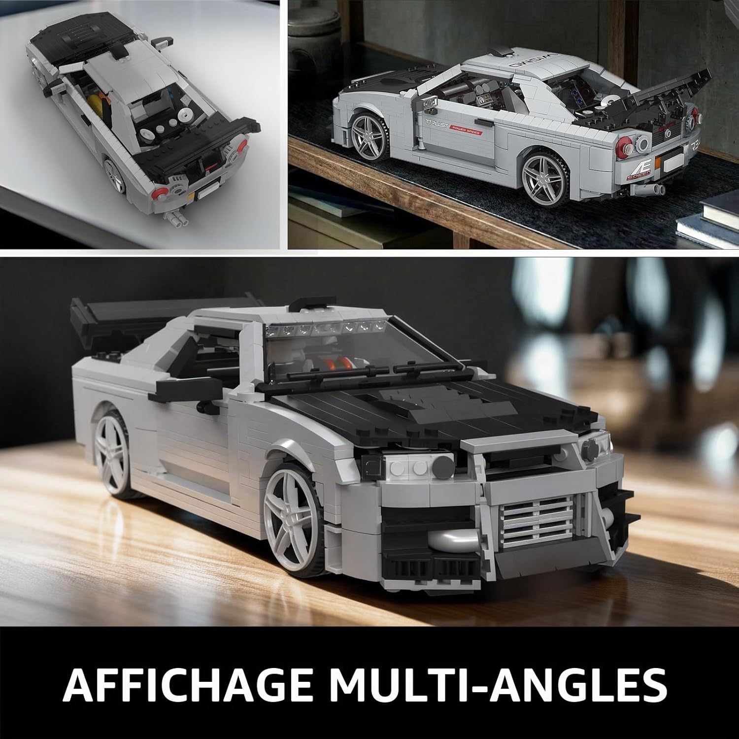 Thumbnail 6 de Mould King 10113 – Voiture de sport technique, 1471 pièces, kit de modélisme statique
