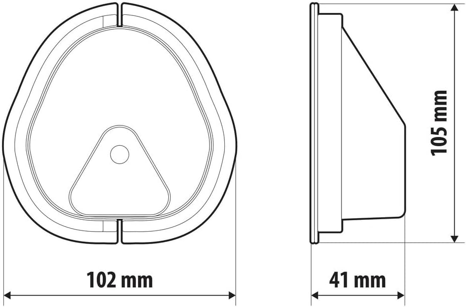 Thumbnail 6 de Lampa 65411 – metalowe zabezpieczenie antykradzieżowe z zamkiem wpuszczanym