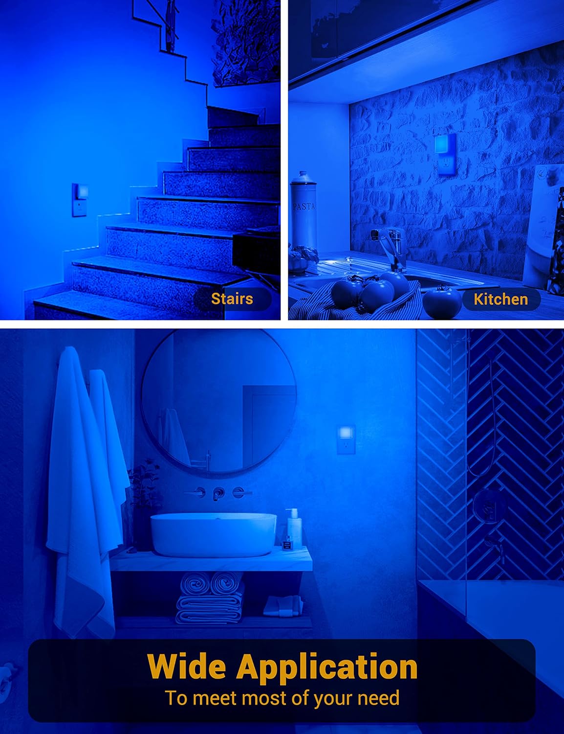 Detalle 2 de JandCase LED Night Light, 2-Pack