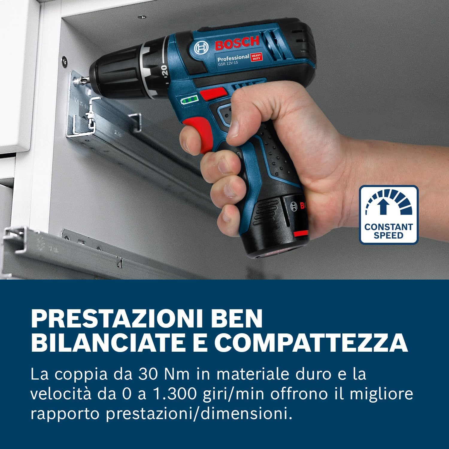 Thumbnail 4 de Bosch GSR 12V-15 Trapano Avvitatore 12V