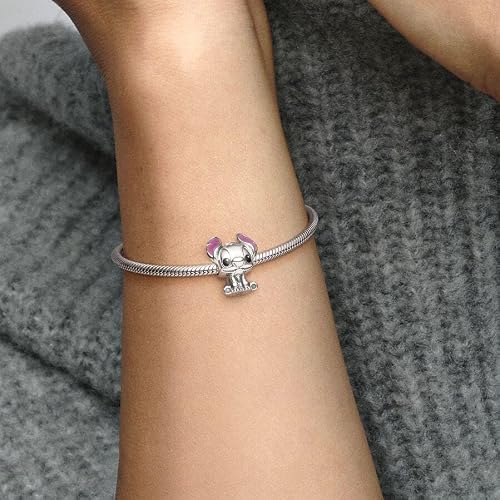 Thumbnail 7 de Pandora Dije Stitch de Disney en plata con esmalte morado y negro - colección Ohana