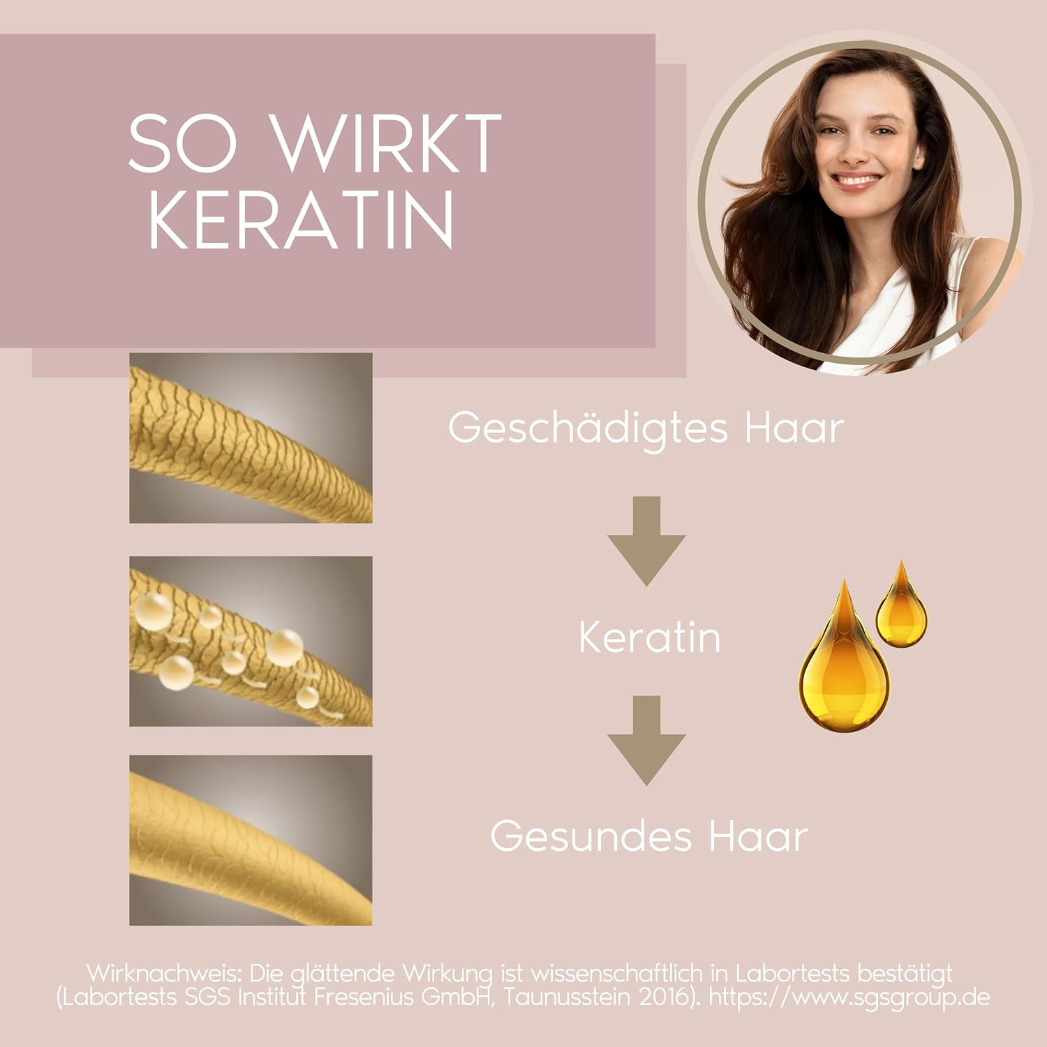 Thumbnail 3 de PARSA Beauty Wirkstoffbürste Keratin Biotin