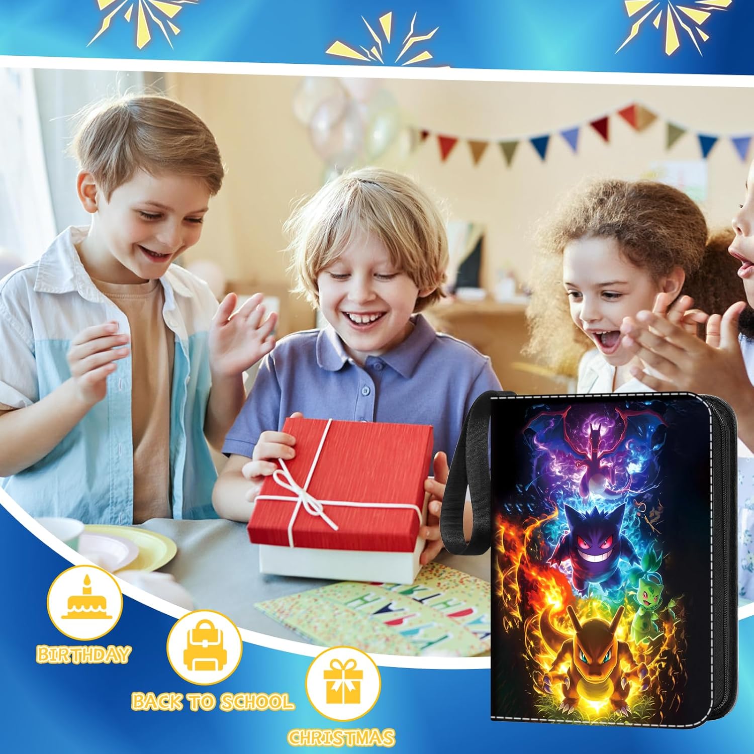 Thumbnail 6 de Sammelkarten Album 50 Seiten 400 Karten