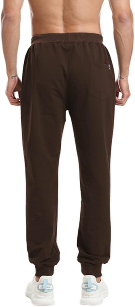 Detalle de ZOXOZ Pantalon de jogging homme hiver imperméable doublé polaire, taille à cordon et poches zippées