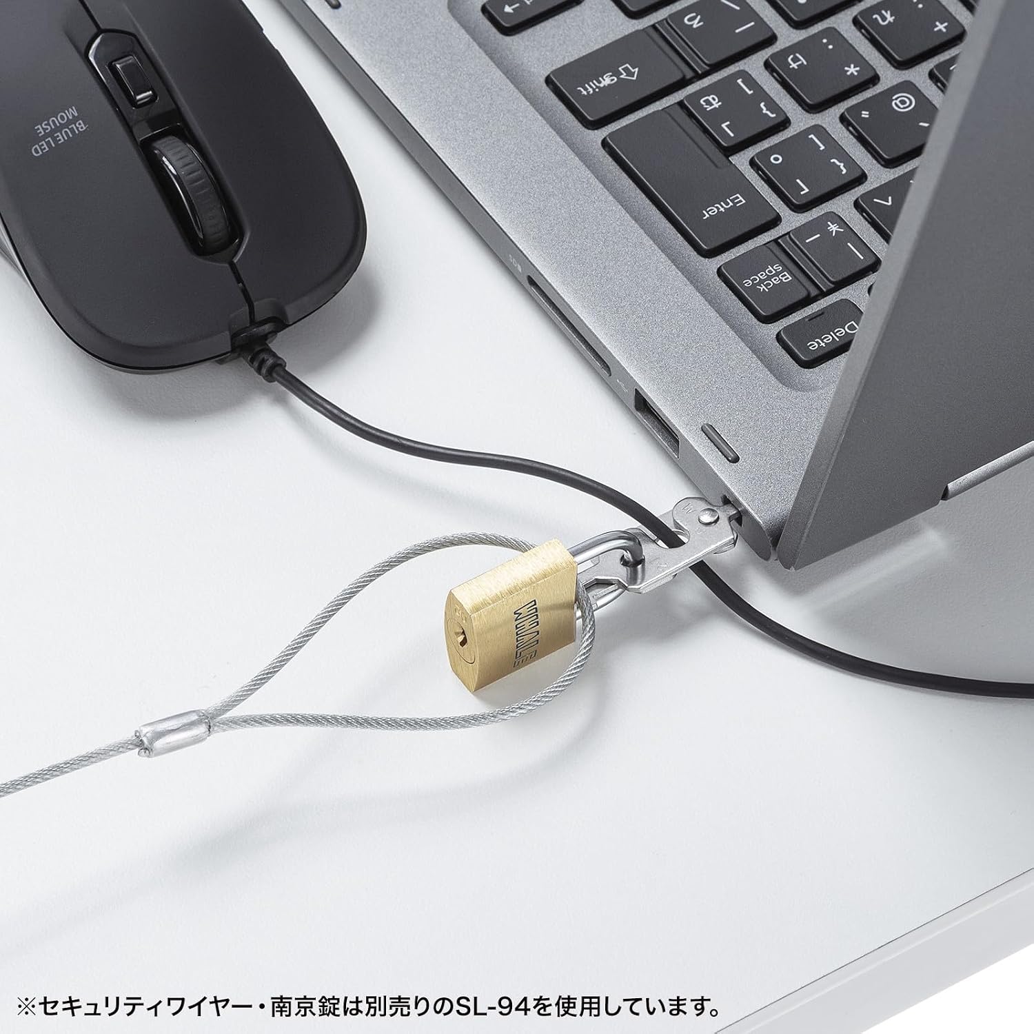 Thumbnail 1 de サンワサプライ SLE-24P eセキュリティ 3種類のスロット対応取り付け部品