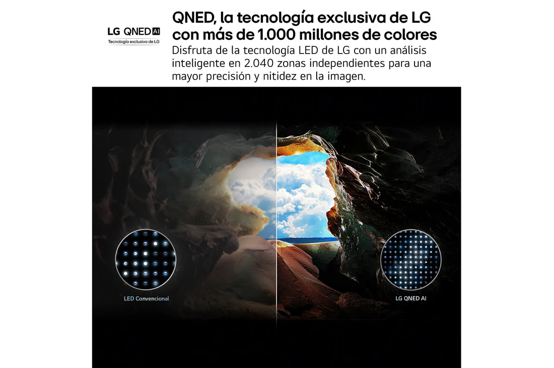 Detalle 2 de LG QNED AI QNED81 43" 4K 2025 Smart TV