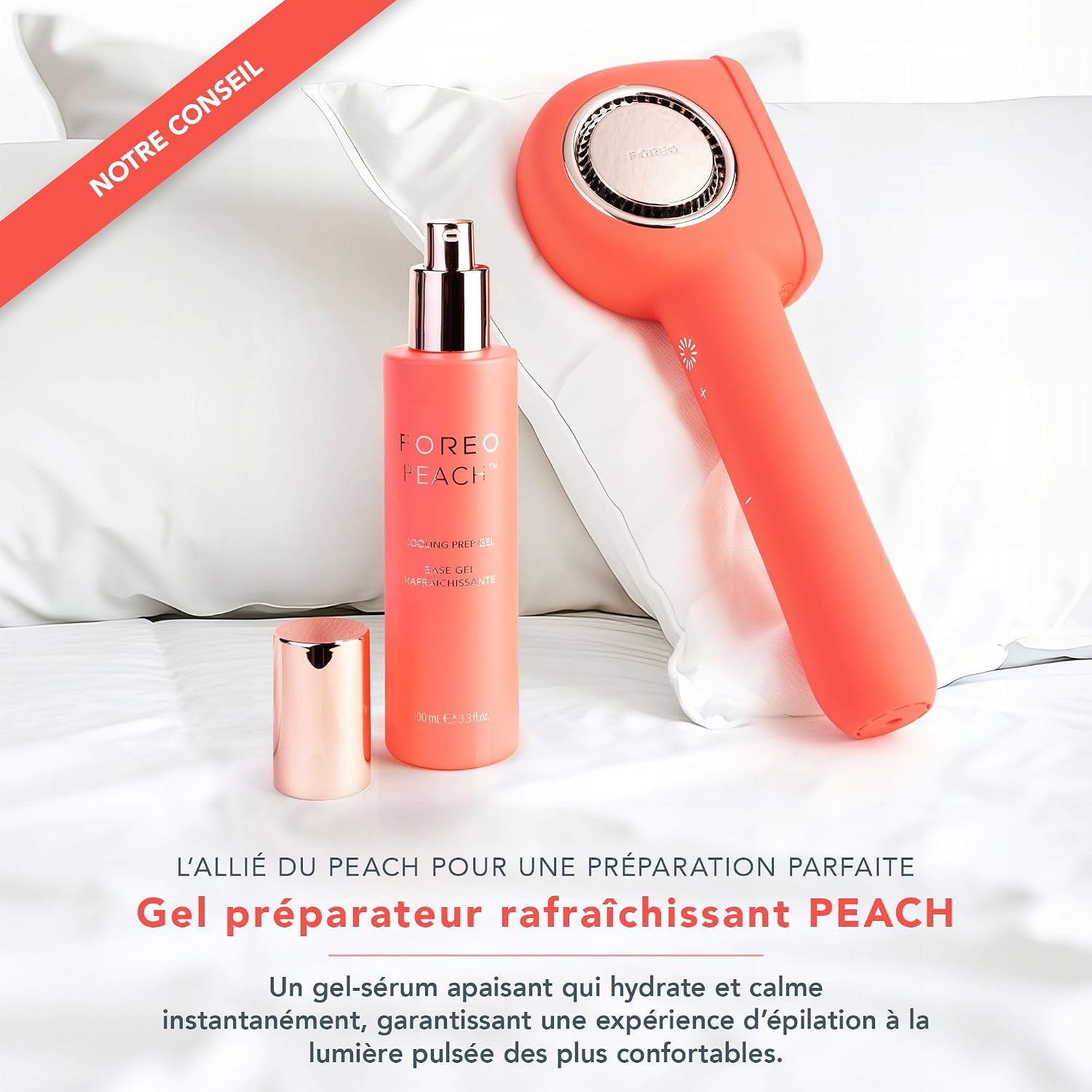 Thumbnail 3 de FOREO PEACH 2 Pro Max – Appareil IPL pour épilation visage & corps à domicile