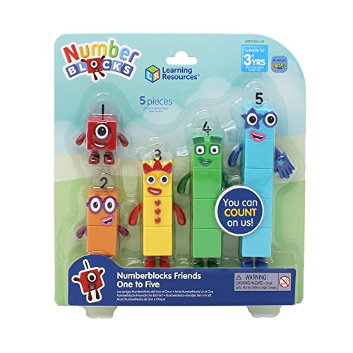 Detalle de Learning Resources Numberblocks Friends One To Five Figures (Ages 3+)