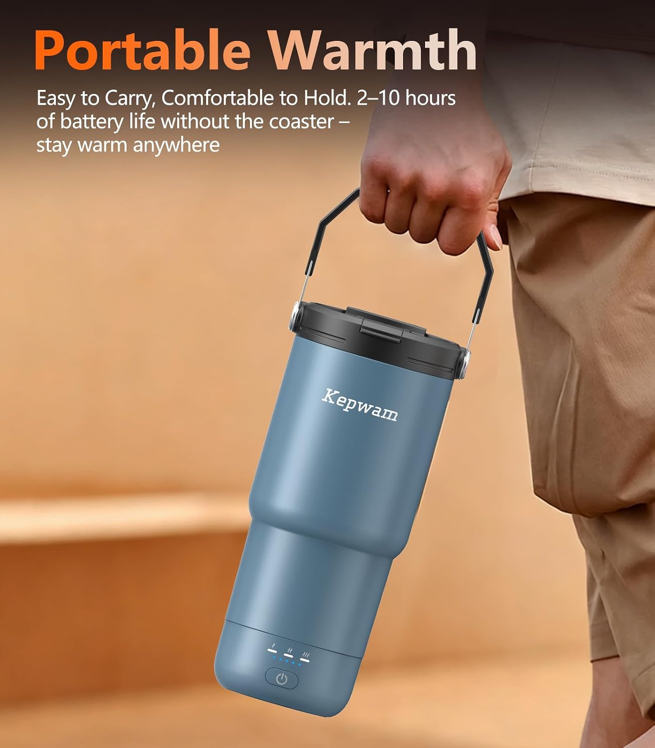 Thumbnail 4 de Kepwam Self-Heating Travel Mug 20oz