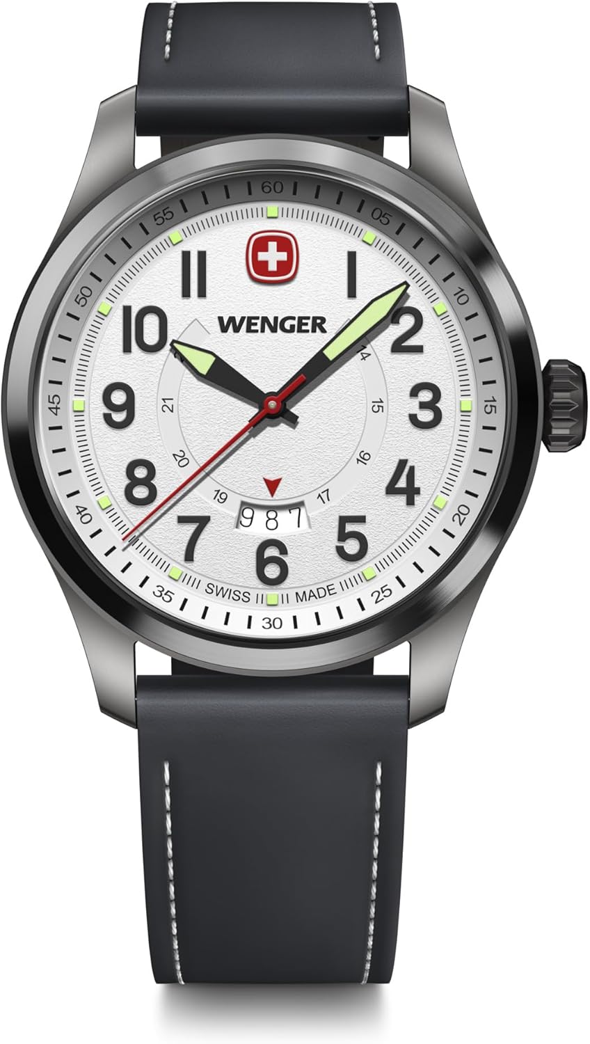 Thumbnail 5 de WENGER Terragraph Herren-Armbanduhr – Analoge Swiss Made Quartz, Ø 43 mm, 100 m Wasserdicht