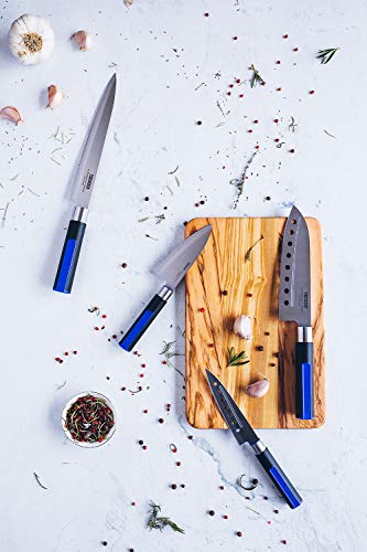 Thumbnail 4 de Monix Solid+ Set de 4 cuchillos japoneses — acero inoxidable 18/10, mango de polipropileno