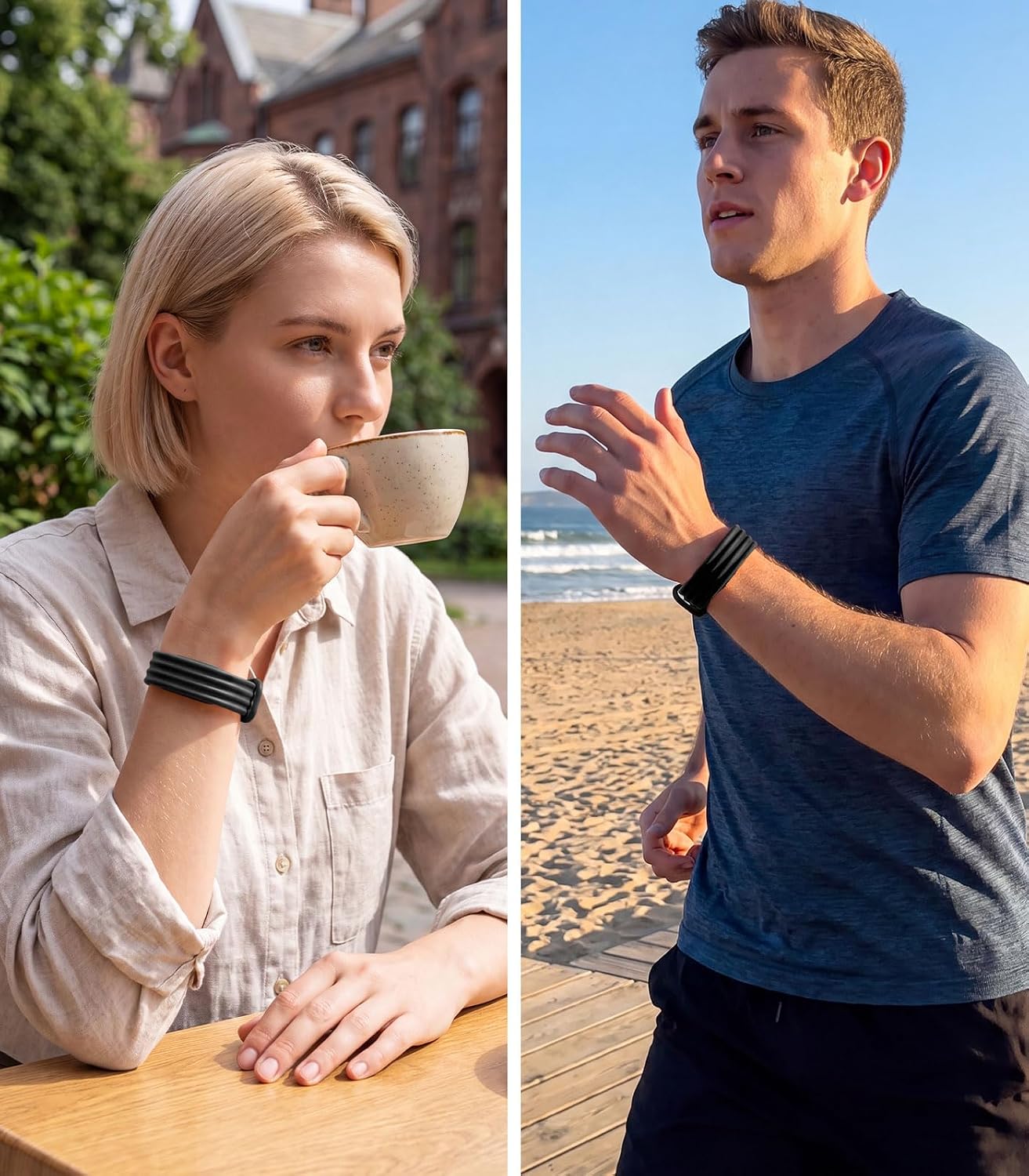 Thumbnail 6 de Astorgos Correa Deportiva de Recambio para Fitbit Air – silicona suave, resistente al sudor y talla única