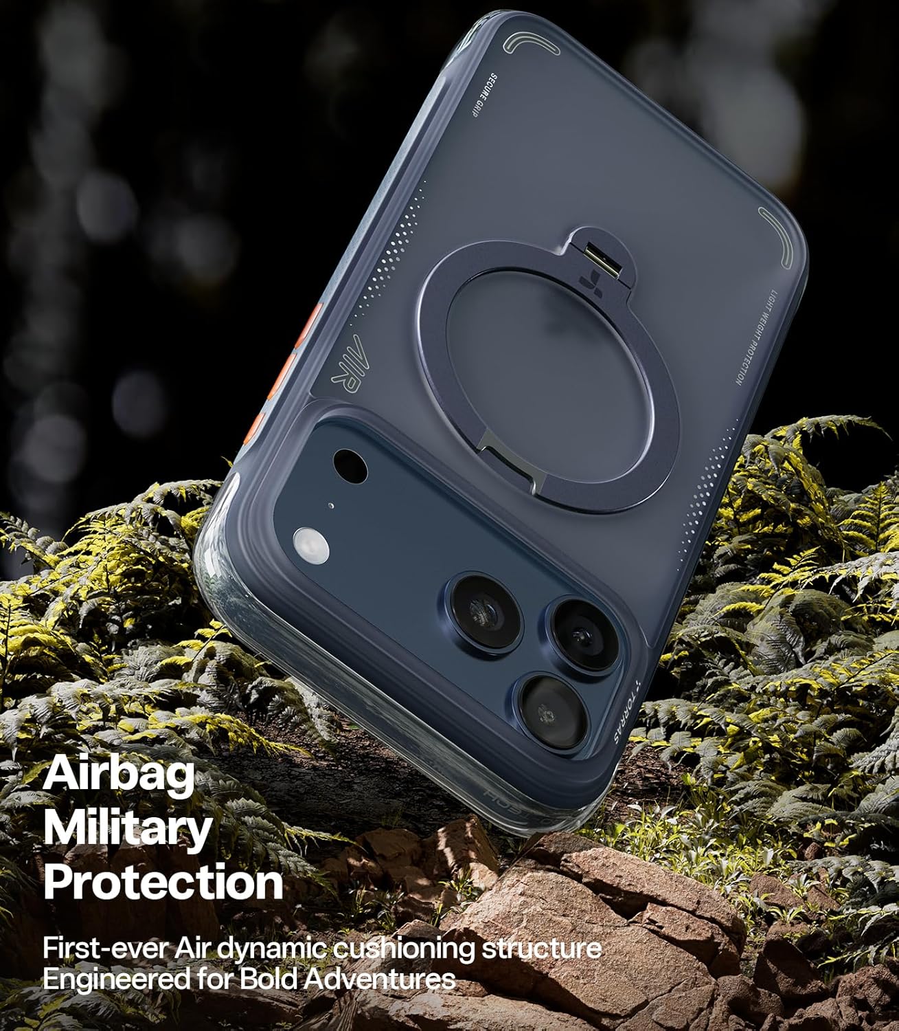 Thumbnail 1 de TORRAS Ostand Q3 Air for iPhone 17 Pro Max Case 52g