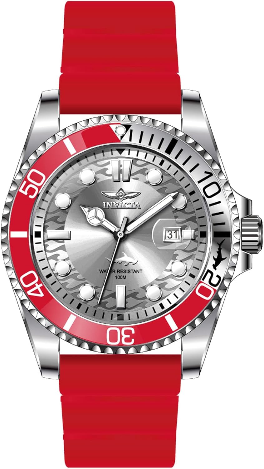 Thumbnail 4 de Invicta Pro Diver Homme Montre à quartz en acier inoxydable, 43 mm – cadran bleu