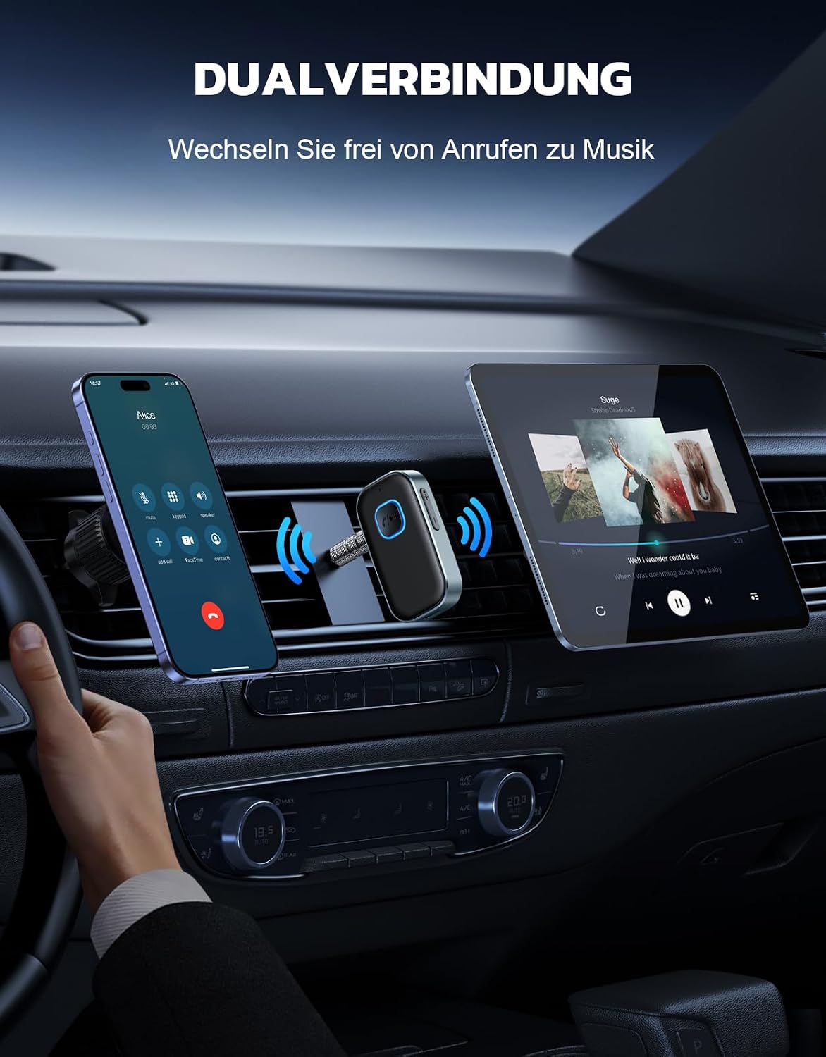 Thumbnail 4 de Glangeh Bluetooth 5.3 Adapter 16 h
