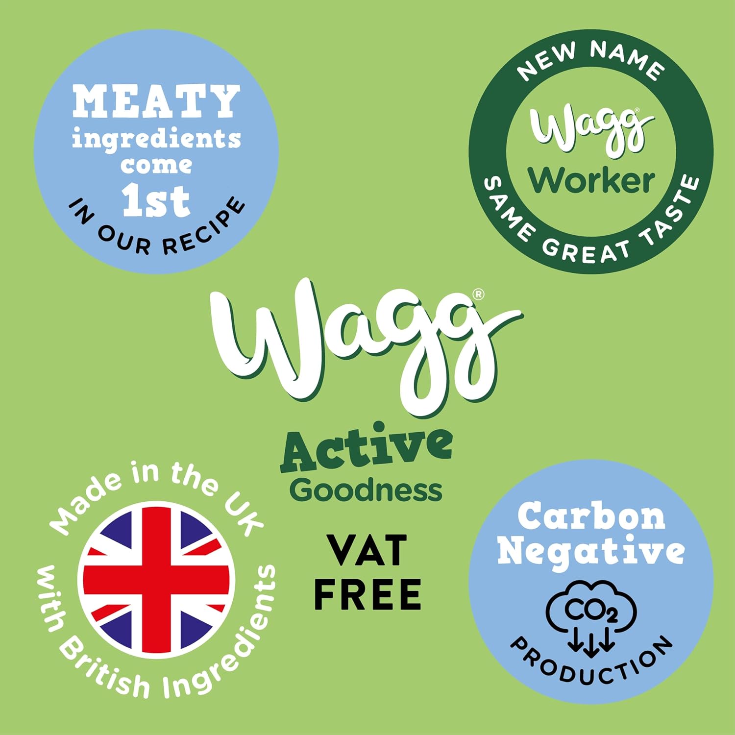 Thumbnail 6 de Wagg Active Goodness Complete Dry Adult Dog Food – Chicken & Veg, 12kg