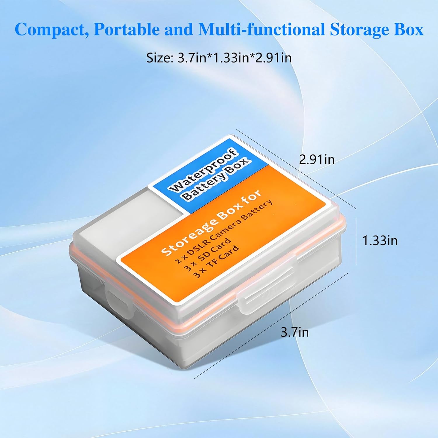 Thumbnail 5 de Pickle Power NP-FZ100 replacement battery (2 x 2280mAh) with storage case for Sony cameras