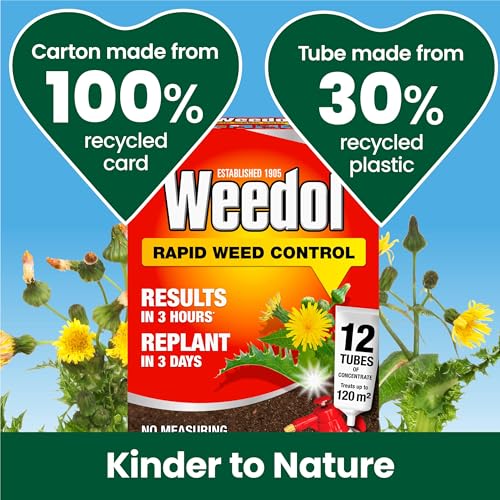 Thumbnail 4 de Weedol Rapid Concentrate Tubes, 12 Pack – practical weed control for UK gardens