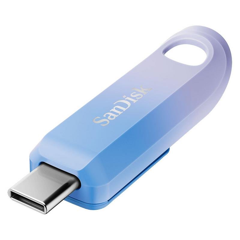Detalle de Sandisk Creator SDCZ75C-1T00-G46 — Unidad USB Tipo C 1 TB (azul lila) para creadores