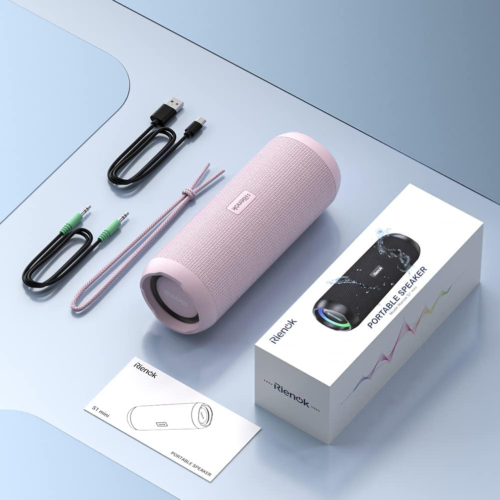Thumbnail 6 de RIENOK Bluetooth Speaker 30W (IP67) Dual Pairing Wireless Speaker with Bass Boost, TF/AUX & RGB