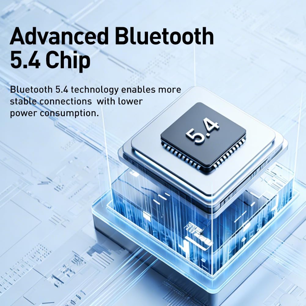 Thumbnail 6 de Caijin Auricolari Sportivi Wireless con Gancio – Bluetooth 5.4, IP54 e 60 Ore di Riproduzione
