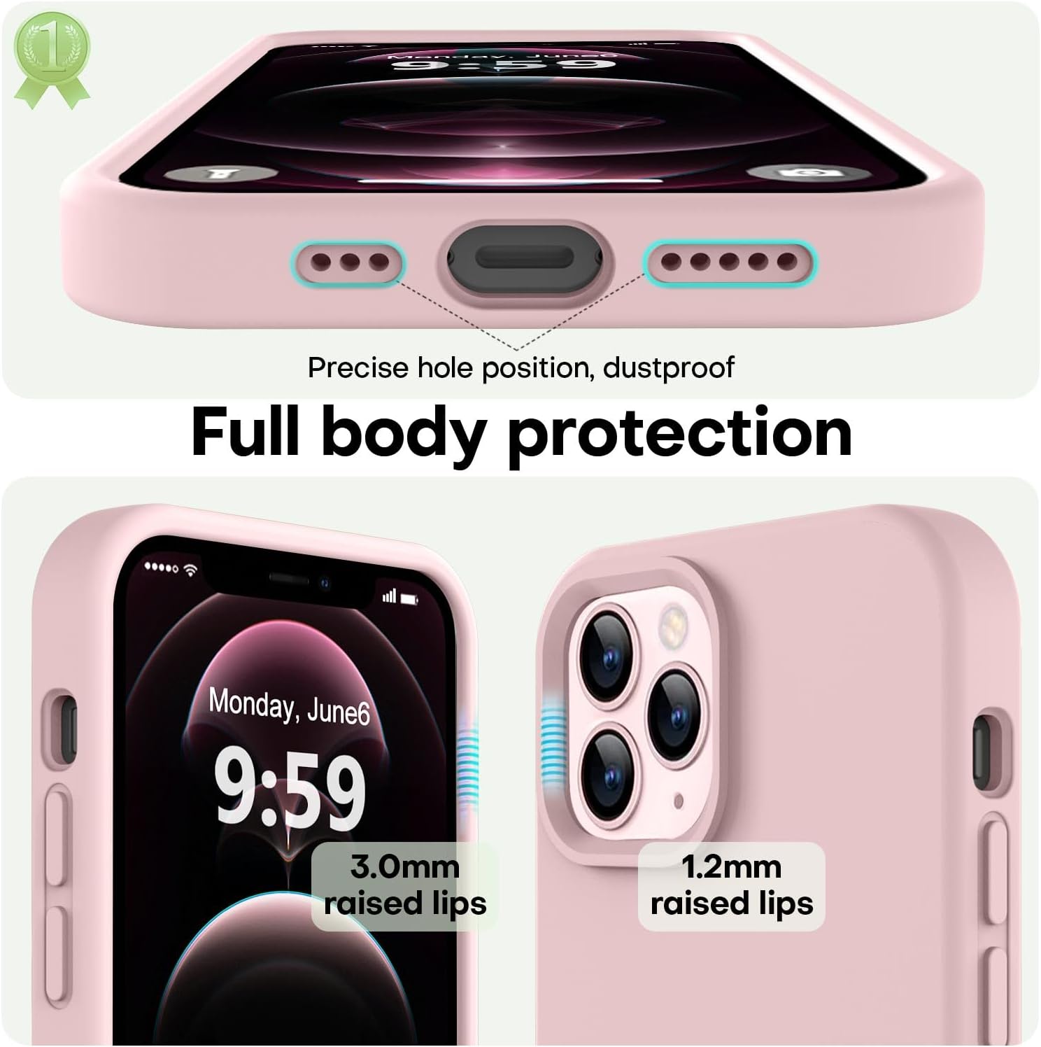 Detalle de LOVE 3000 iPhone 12 Pro Max Case 1.5mm