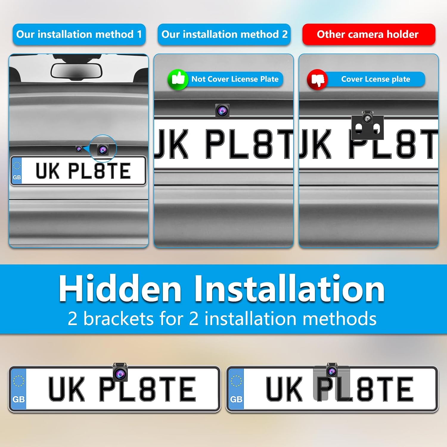 Detalle de Reversing Camera Kit AHD 1080P 4.3" Monitor
