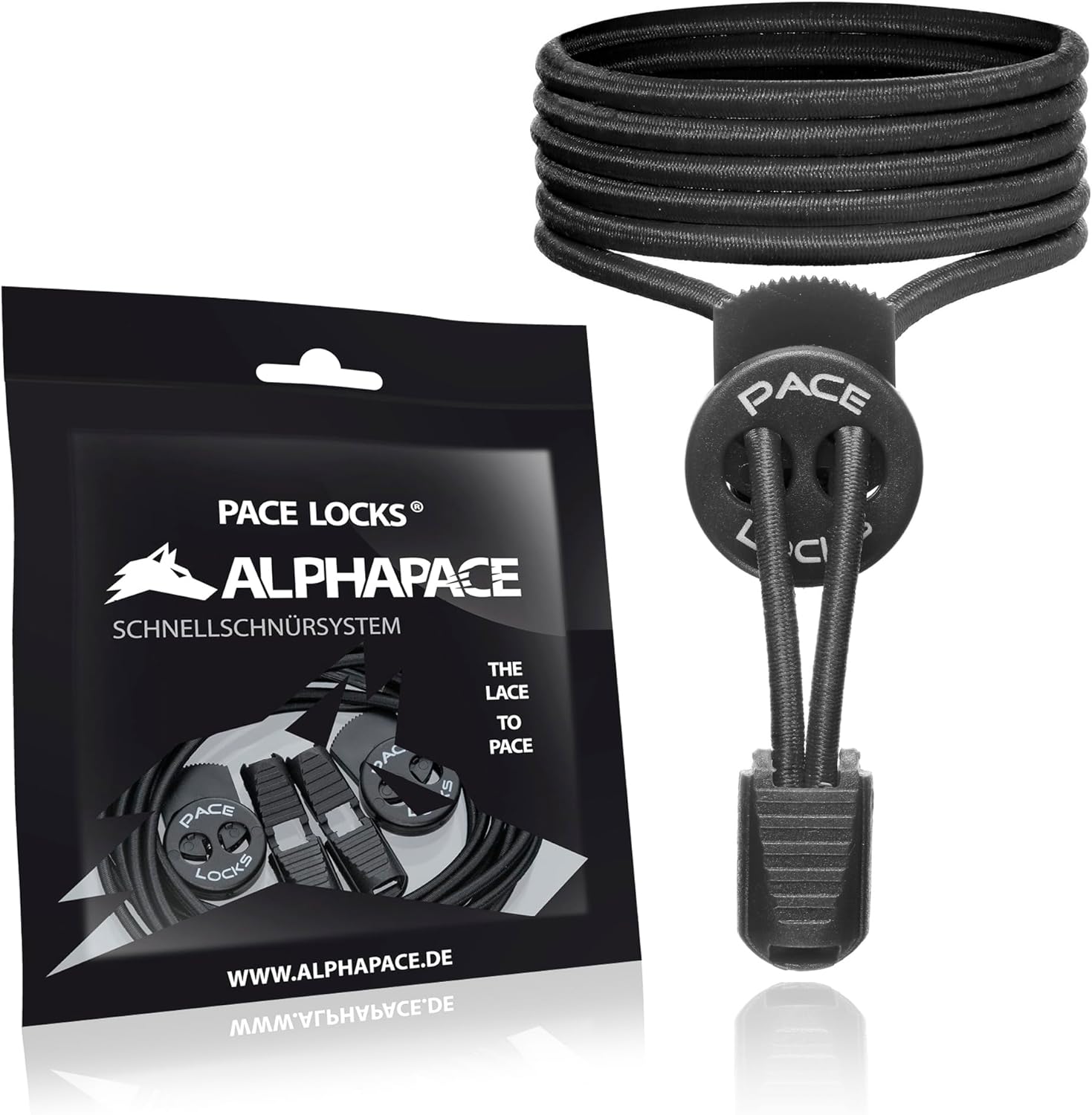 Thumbnail 3 de ALPHAPACE PACE LOCKS : lacets élastiques autobloquants de 120 cm (système ultra rapide, sans nœud)